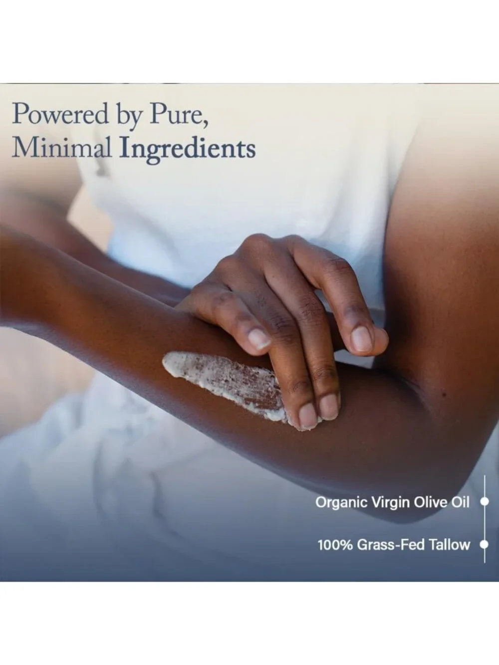 Unscented Grass-Fed Tallow Balm for Face & Body | Fragrance-Free Moisturizer | 2